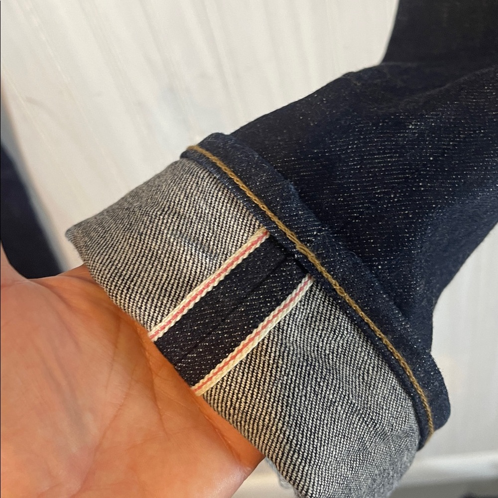 J. Crew Men's Straight Leg Stretch Selvedge 770 38x32 - Picture 3 of 10
